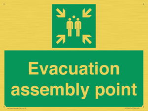Evacuation assembly point